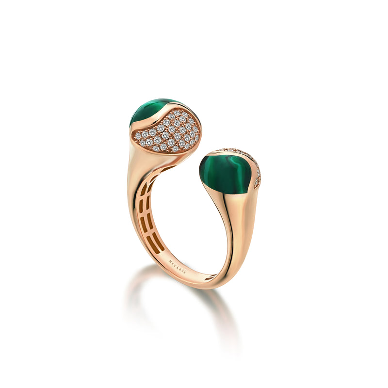 STELLAR MALACHITE RING