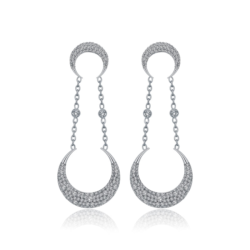 HIGH MOON LUNAR DIAMOND EARRINGS