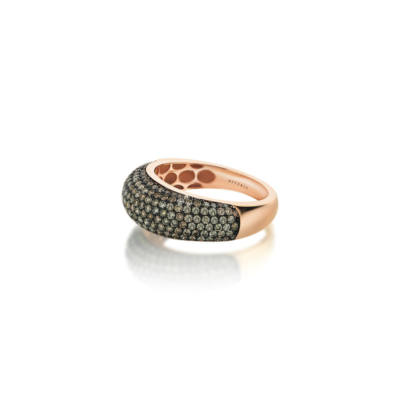 MOON GLOW BROWN DIAMOND RING