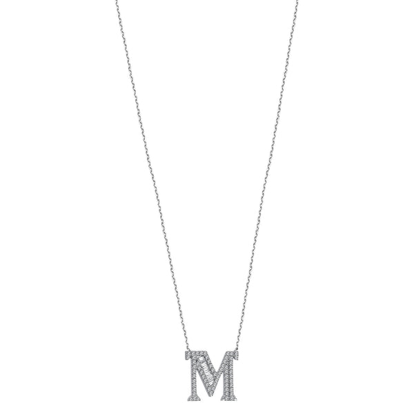 Alphabet on sale m necklace